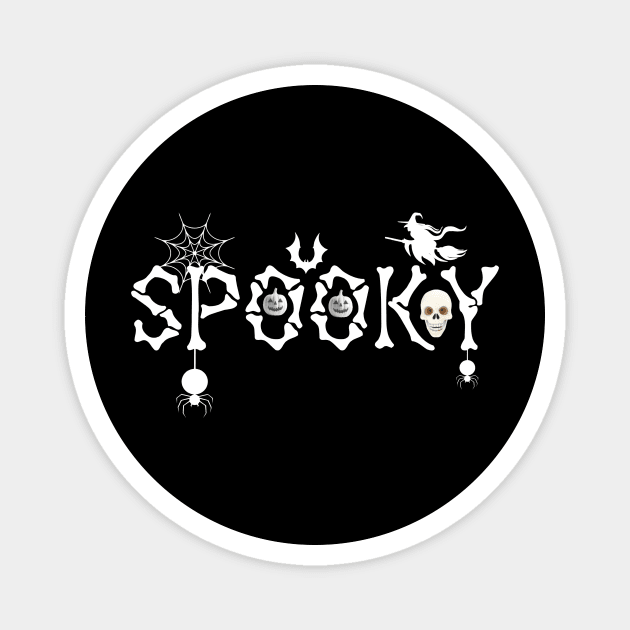 Spooky Halloween – Creepy Cute Design Magnet by Omar's Store 13